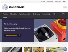 Tablet Screenshot of emcomp.se